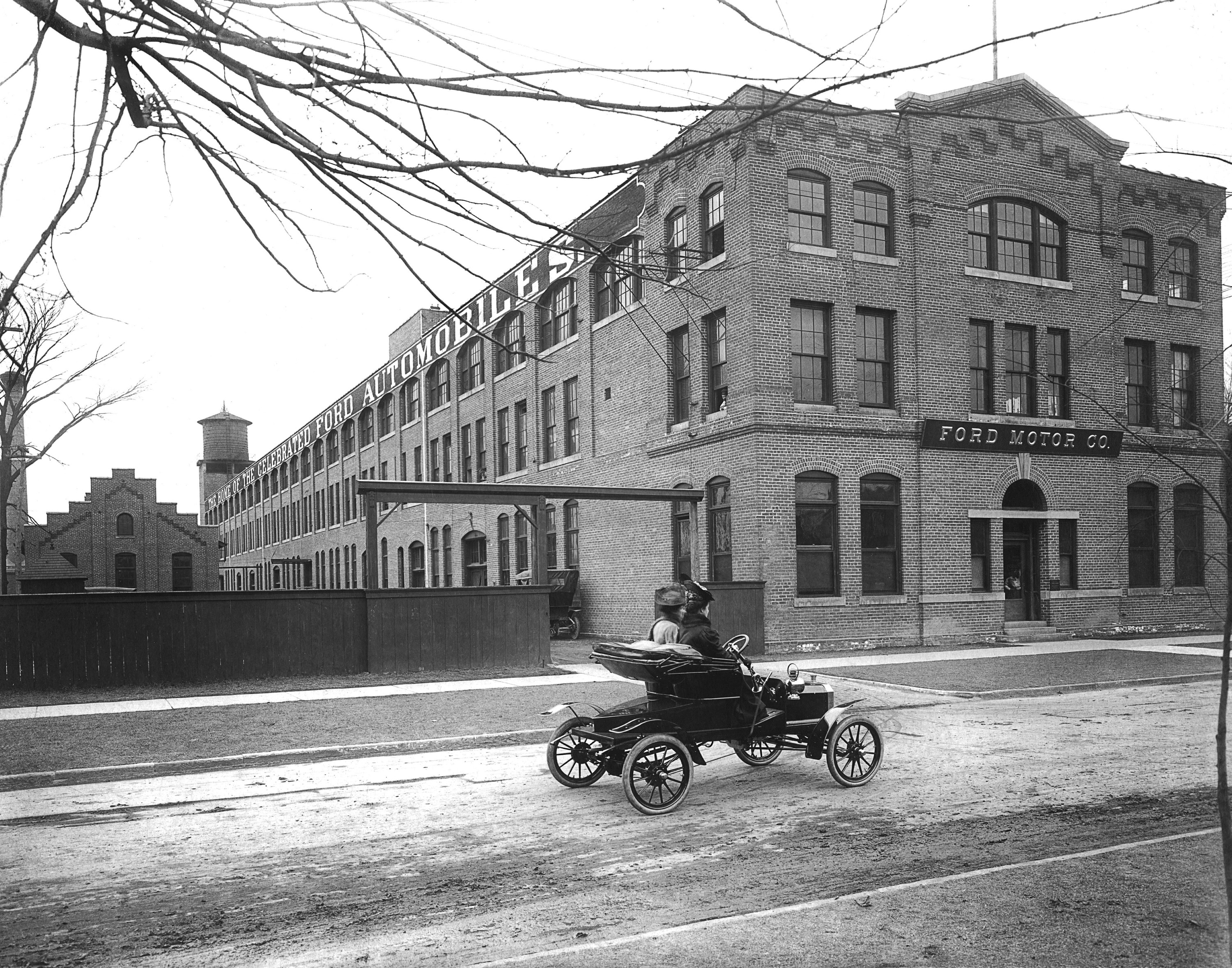 The Model T was built at the Piquette Avenue Plant from 1904 - 1910. From the collections of The Henry Ford and Ford Motor Company.